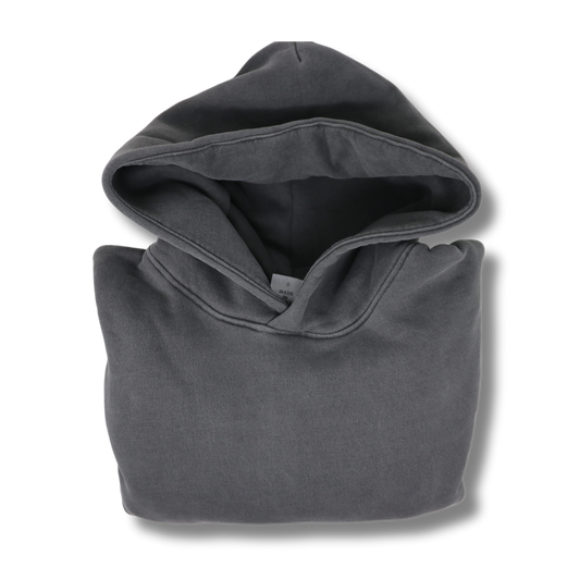 Blank Essential Hoodie - Charcoal