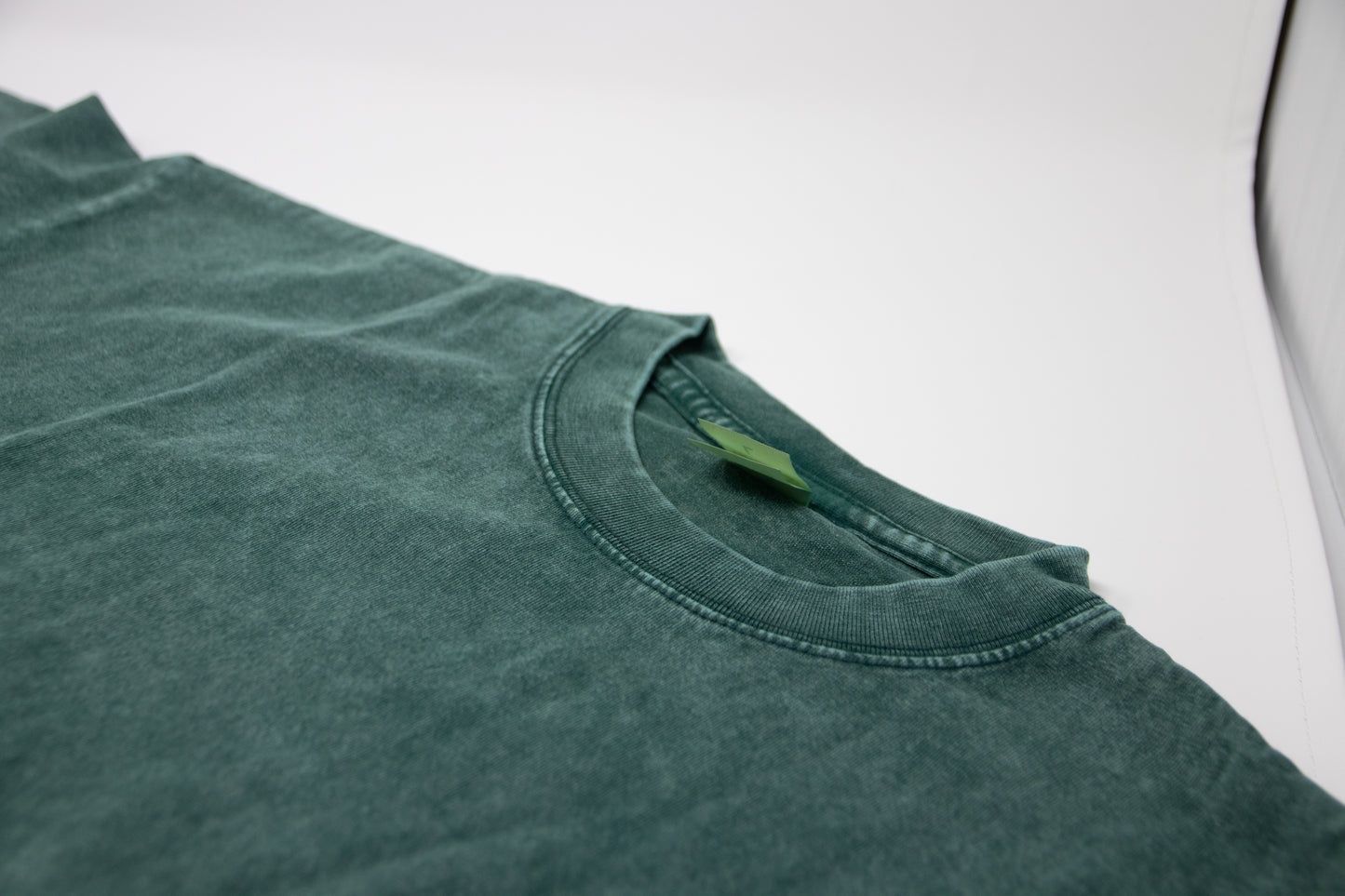 Blank Heavyweight Vintage Tee - Forest Green