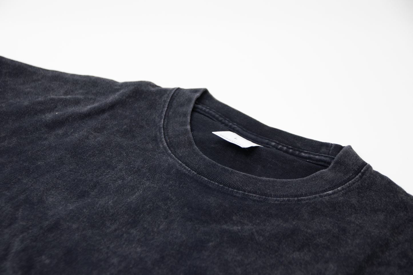 Blank Heavyweight Vintage Tee - Black