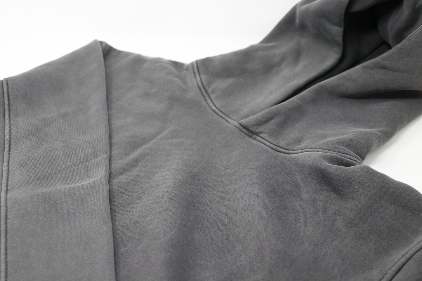 Blank Essential Hoodie - Charcoal