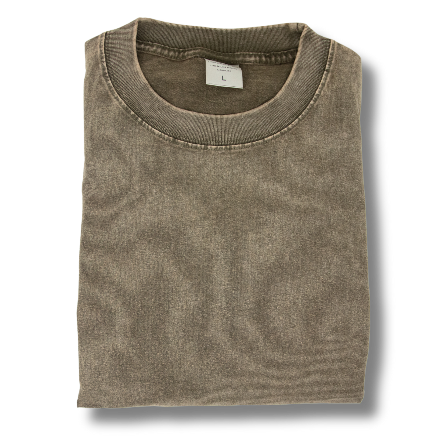 Blank Heavyweight Vintage Tee - Mocha