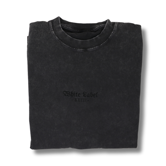 White Label Signature Tee - Black