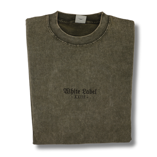 White Label Signature Tee - Mocha